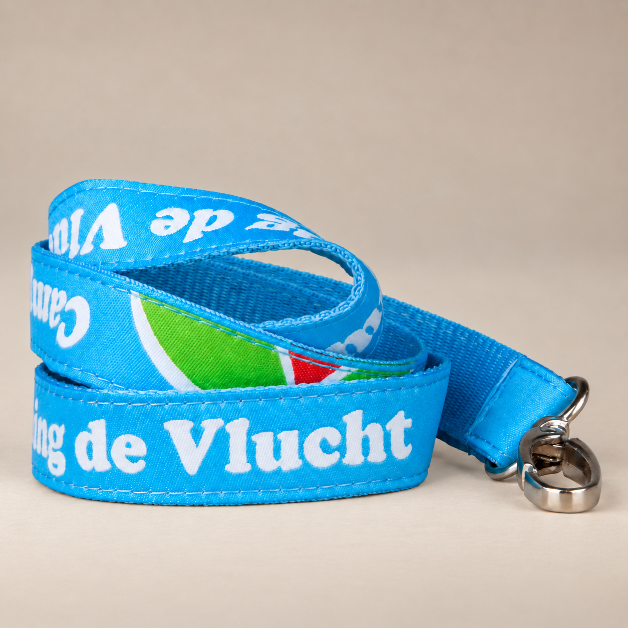 Fijn geweven lanyards