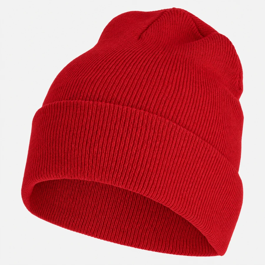 Wintermuts in de kleur Rood